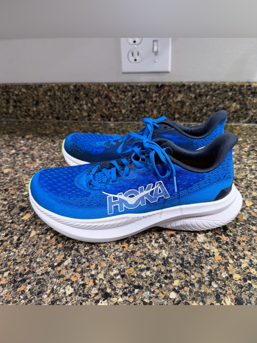 HOKA Blue Running Shoes Mens 8